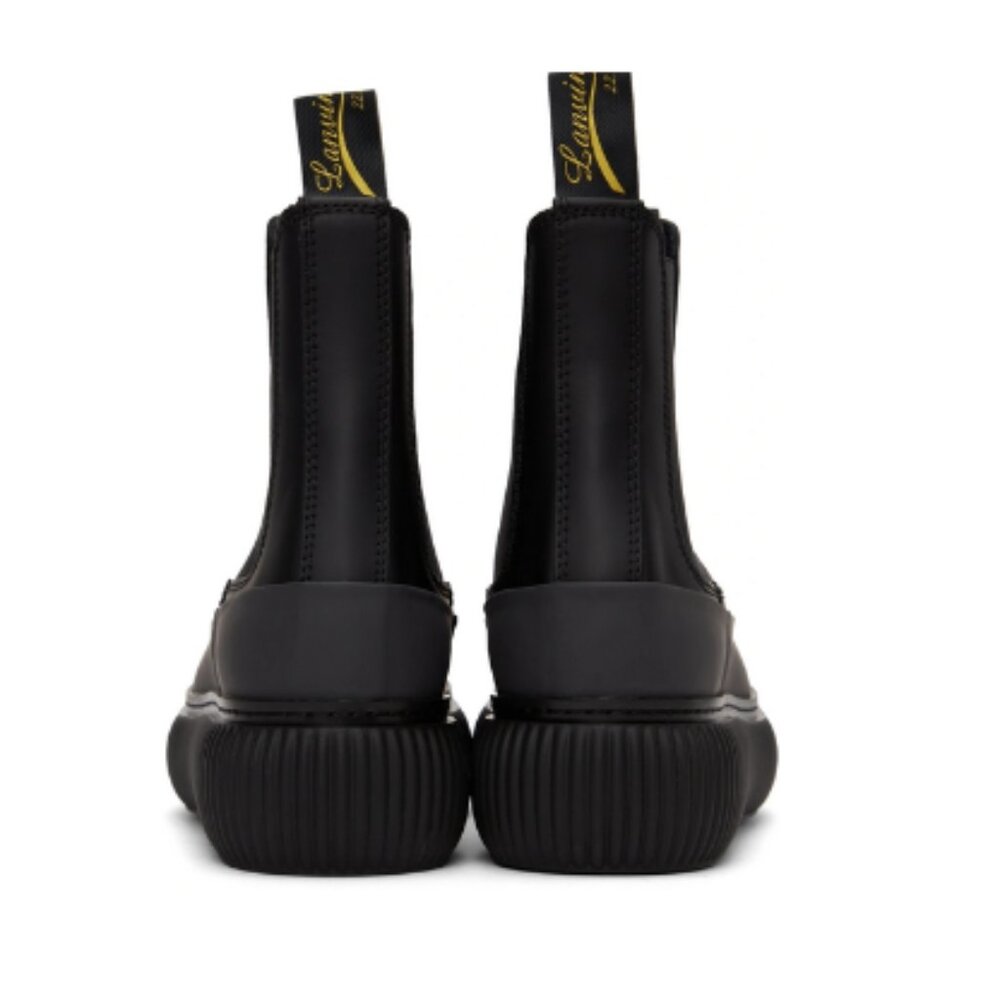 LANVIN Women's Arpege Chelsea Boot Size 36 (US 5) In Black - Picture 3 of 11